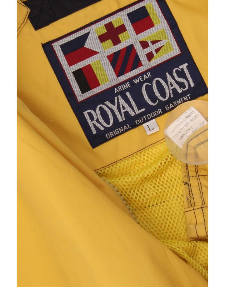 Royal Coast Veste de Pluie Yachting Homme UK 40 Large Jaune Polyester