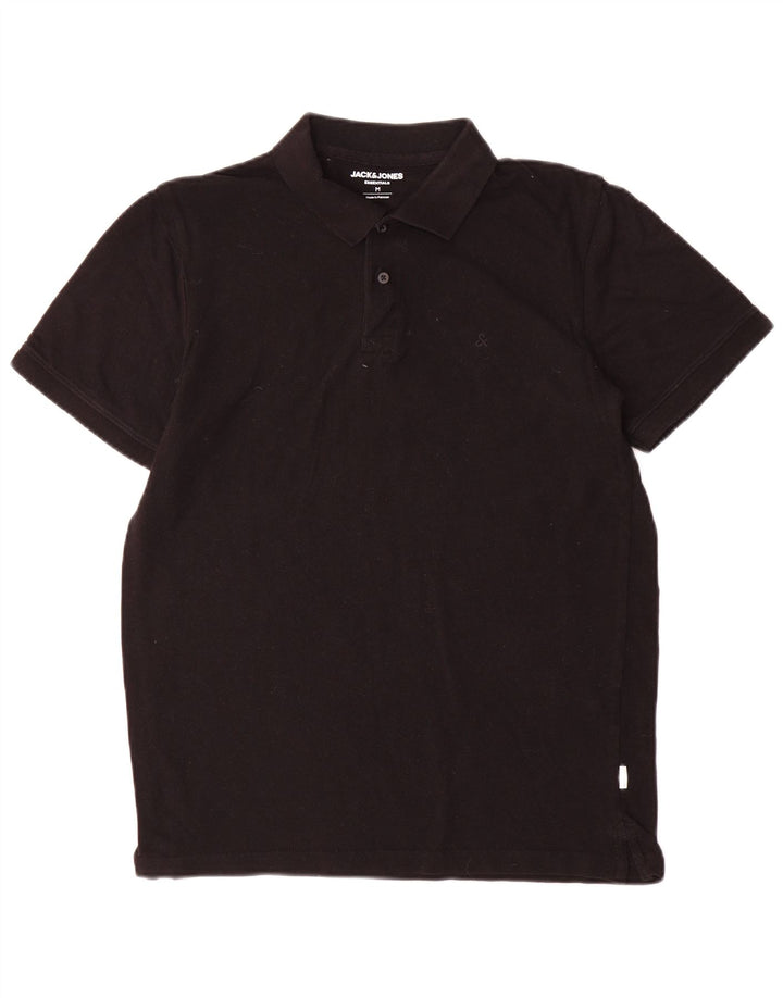 Jack & Jones Polo Homme Noir Moyen Coton