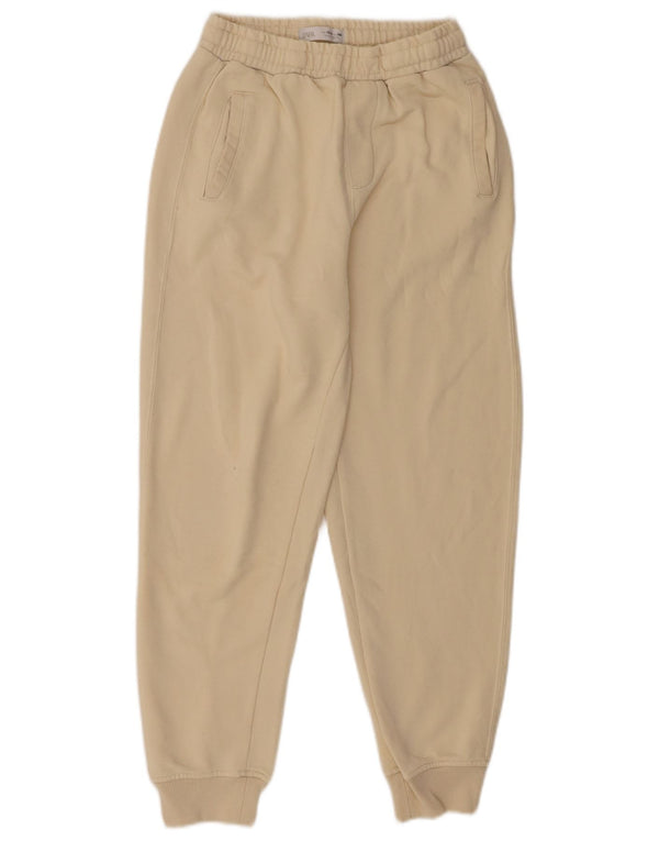 Zara Pantalon de survêtement coupe ample pour garçon 13-14 ans Beige Coton