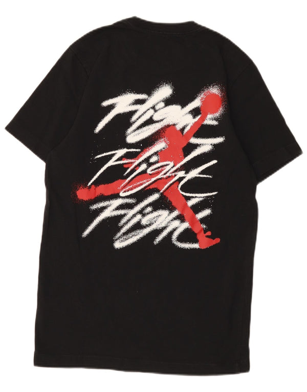 Jordan T-shirt graphique pour homme XS en coton noir