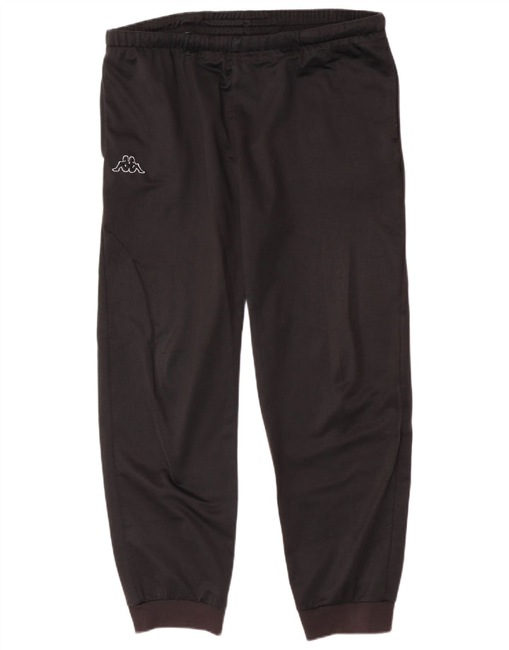 Kappa Pantalon de Survêtement Homme Joggers XL Noir Polyester