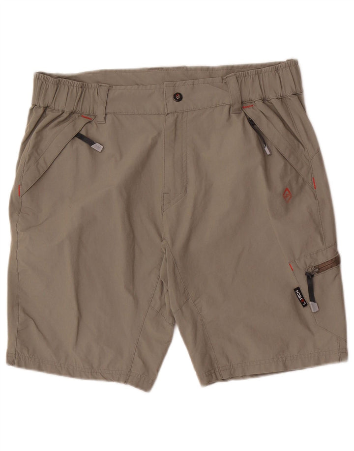 Short Cargo Vintage Homme IT 52 XL W38 Gris