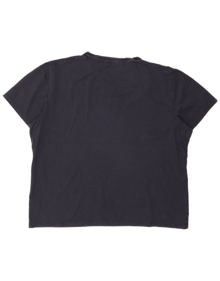 Massimo Dutti T-Shirt Homme Top 2XL Bleu Marine