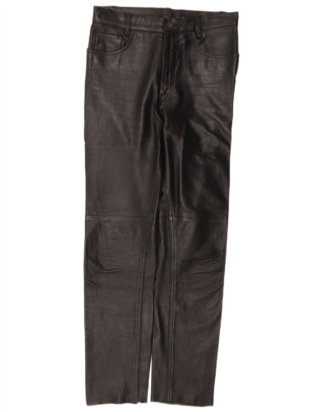 Pantalon droit femme vintage W30 L30 Noir