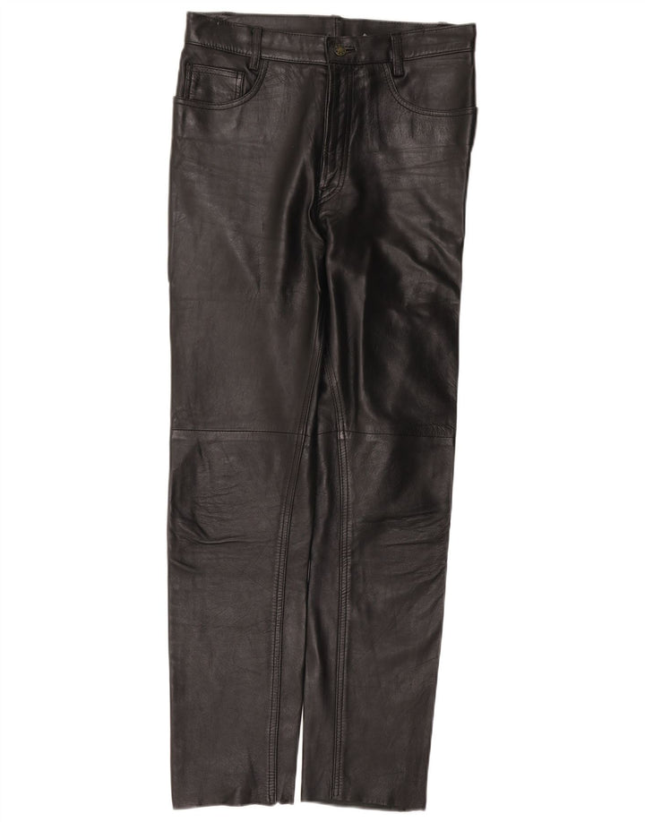 Pantalon droit femme vintage W30 L30 Noir