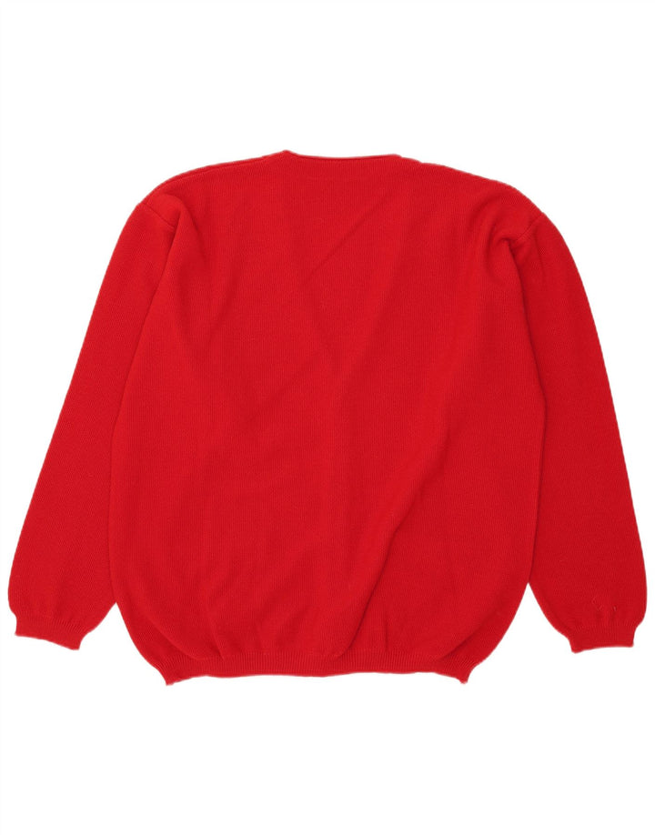 Explorer Pull Cardigan Homme IT 54 XL Rouge Acrylique