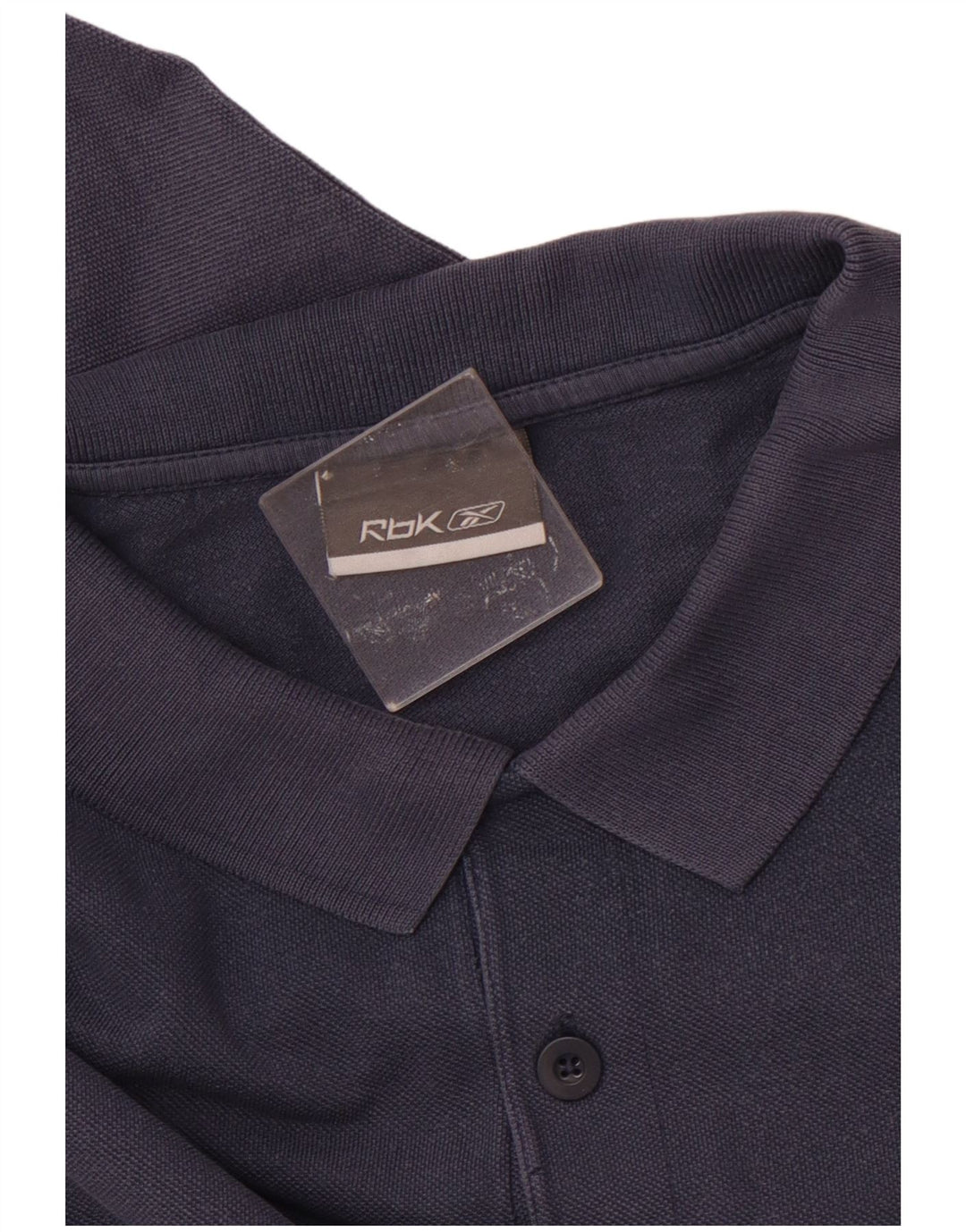 REEBOK Polo Homme Bleu Marine Moyen