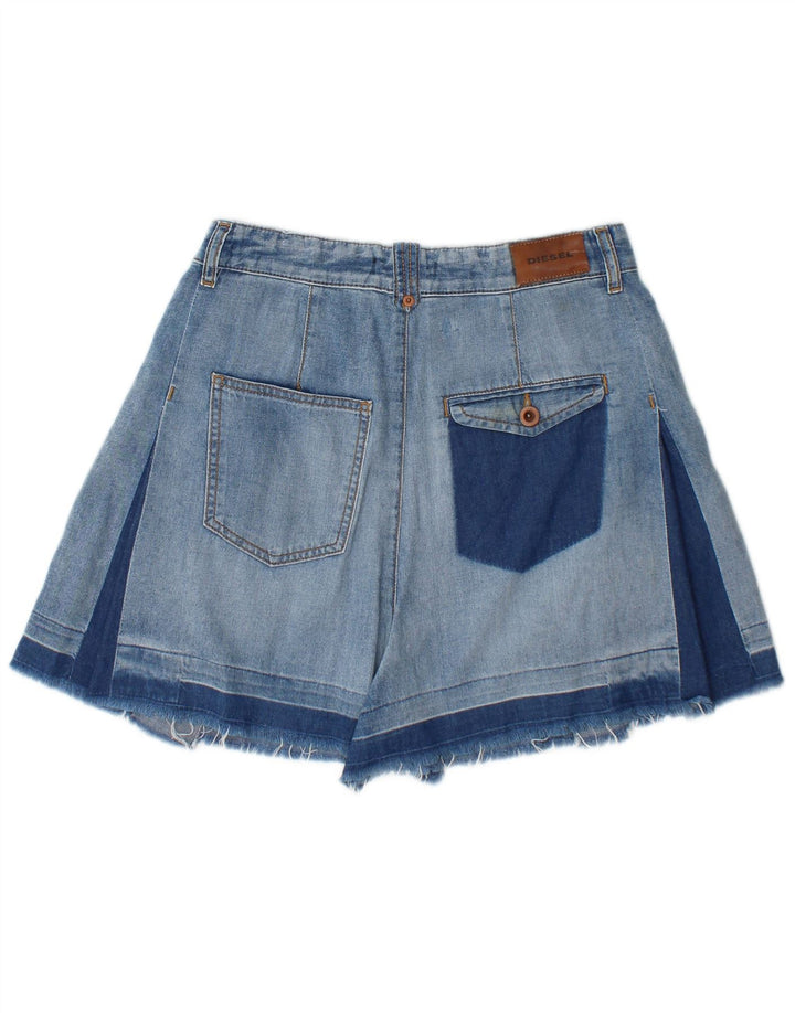 DIESEL Short en jean fille 15-16 ans W28 Bleu Coton