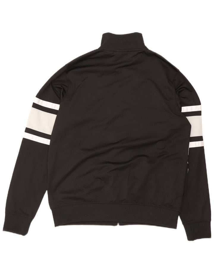 Fila Veste de survêtement pour homme Large Noir Colorblock Polyester