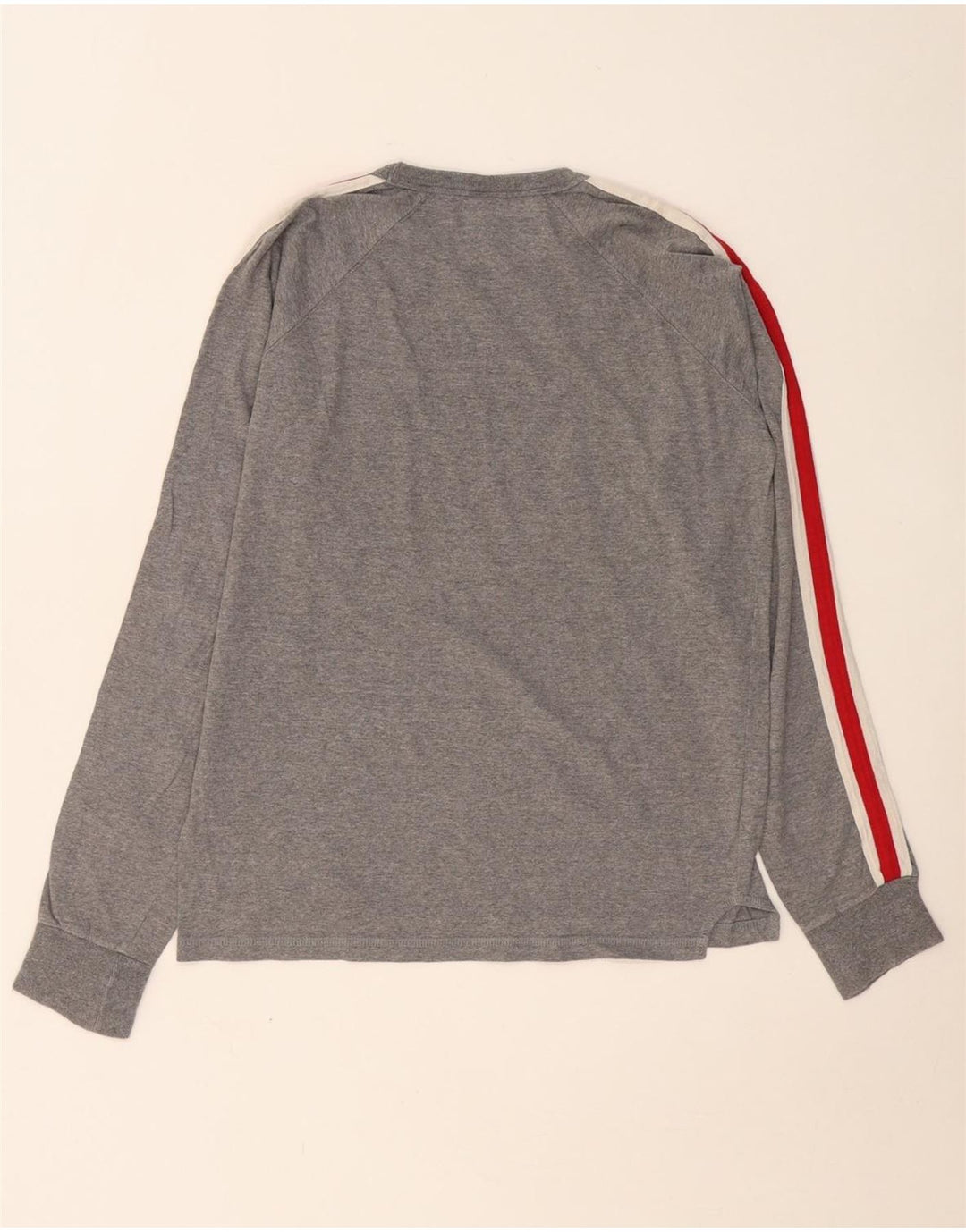 CONVERSE Haut à manches longues Chuck Taylor Graphic pour hommes, petit gris color block