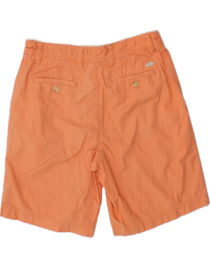 IZOD Mens Chino Shorts W33 Medium Orange Cotton Vintage Izod and Second-Hand Izod from Messina Hembry 