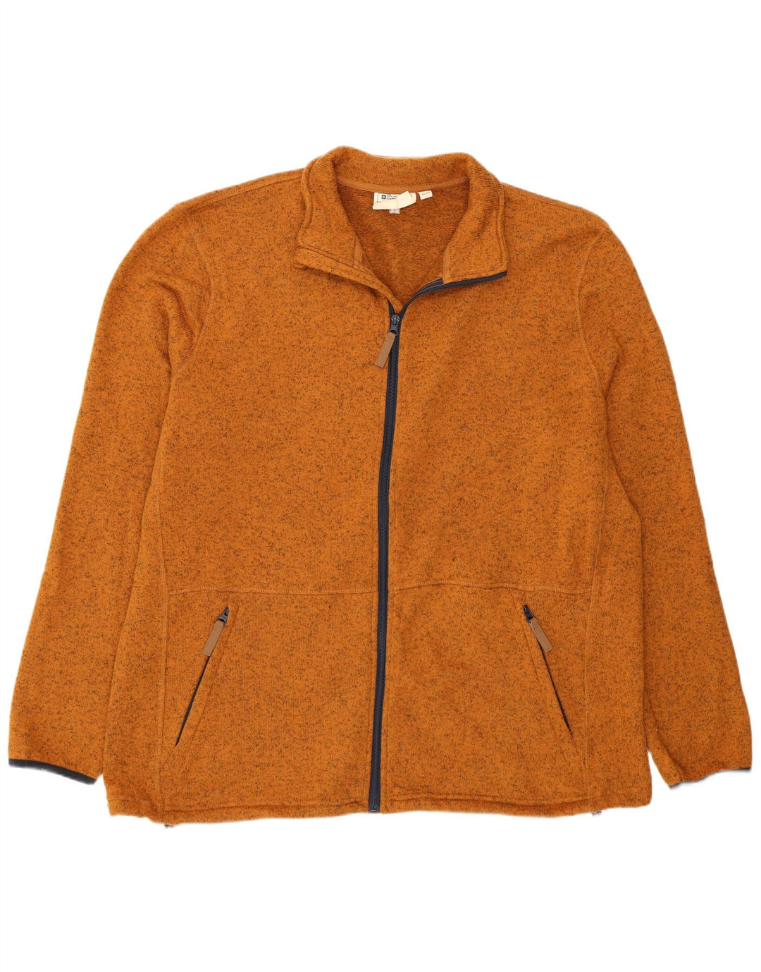 Mountain Warehouse Veste de survêtement pour homme en polyester moucheté marron 3XL