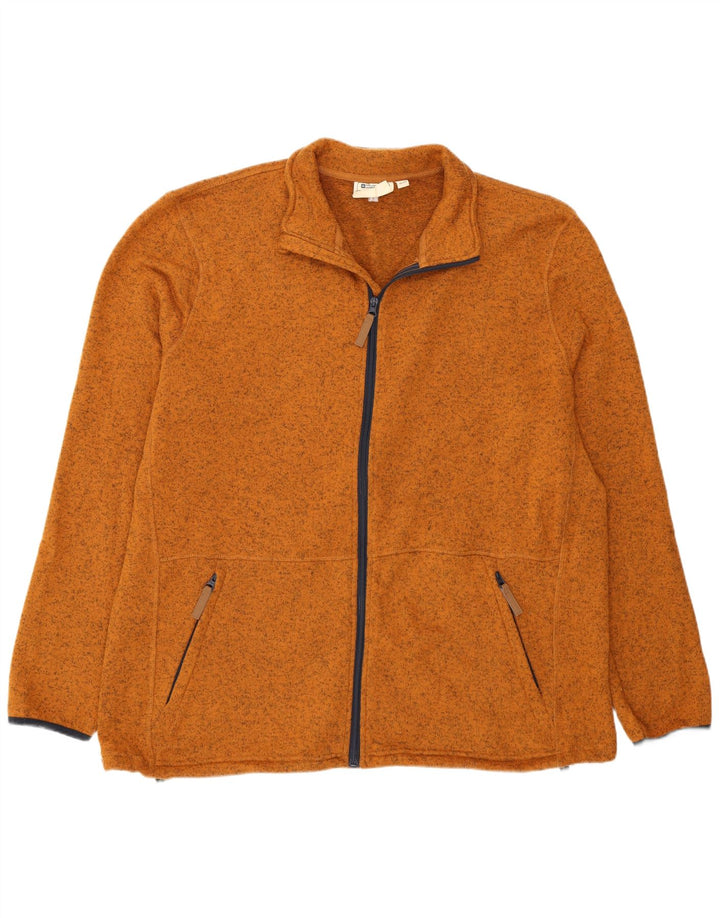 Mountain Warehouse Veste de survêtement pour homme en polyester moucheté marron 3XL