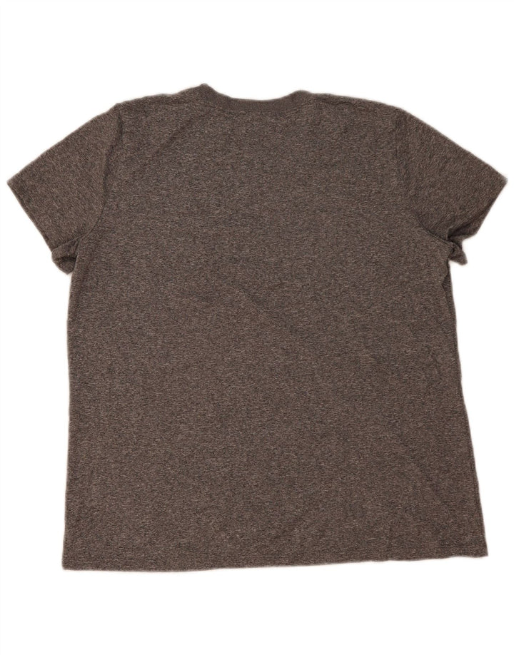 Nike Hommes Dri Fit T-Shirt Haut XL Gris Moucheté