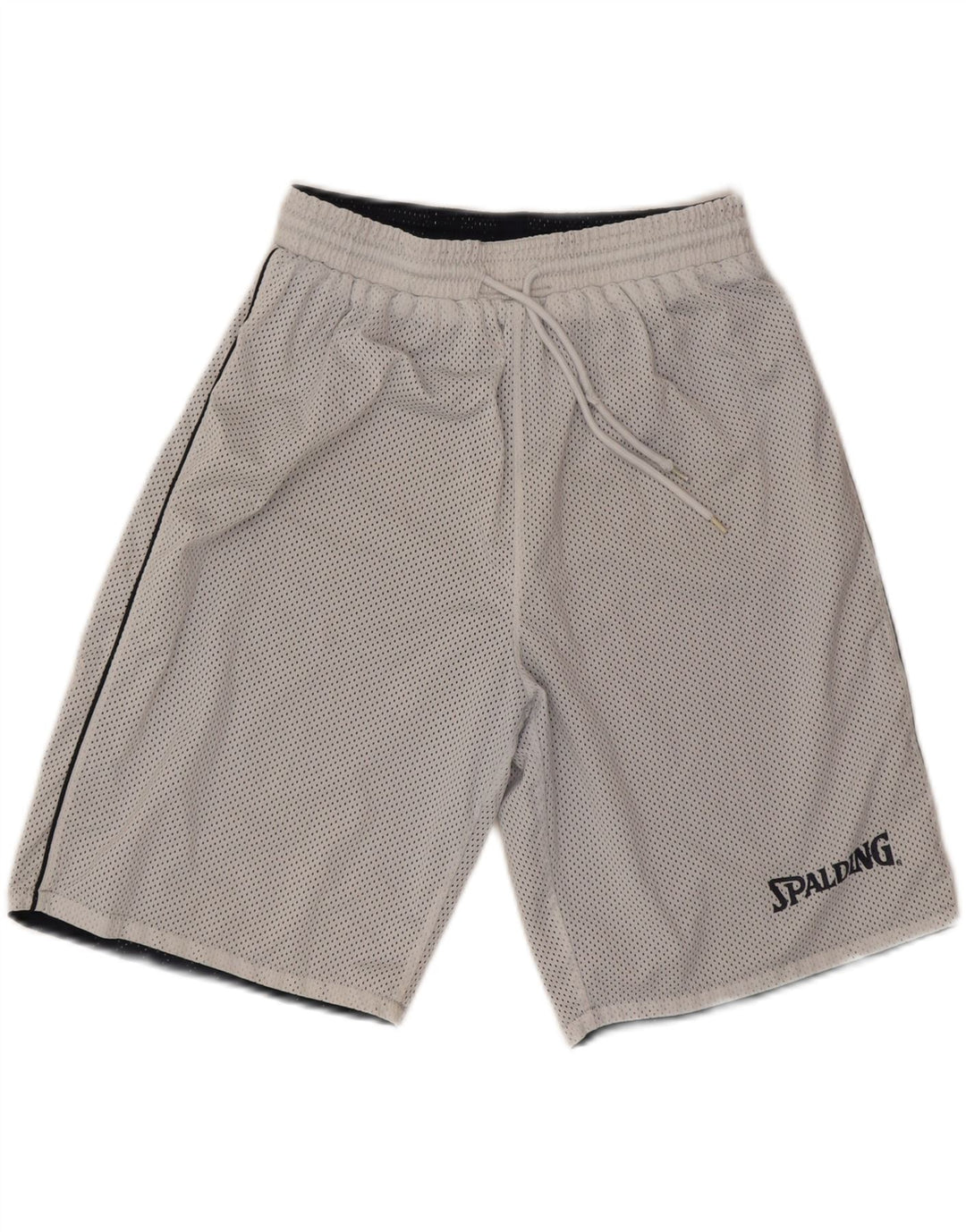 SPALDING Mens Reversible Sport Shorts Medium Navy Blue Vintage Spalding and Second-Hand Spalding from Messina Hembry 