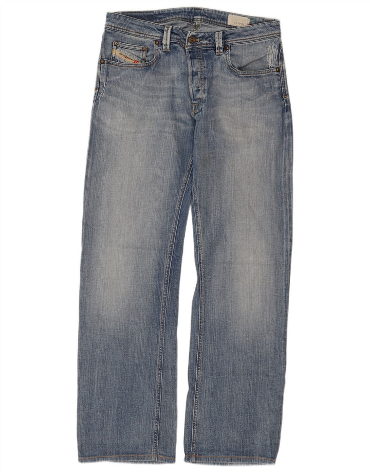 Diesel Jean Droit Levan Femme W33 L32 Bleu
