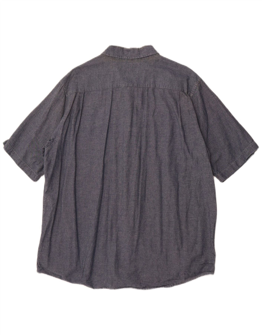 WRANGLER Chemise à Manches Courtes Homme 2XL Bleu Coton