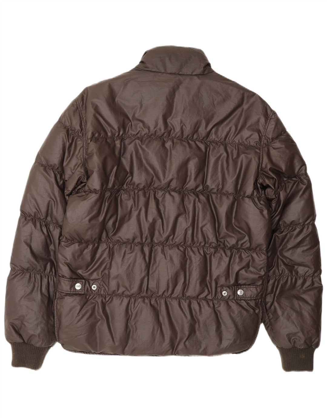 Dsquared Veste rembourrée zippée pour homme IT 48 Marron moyen Designer