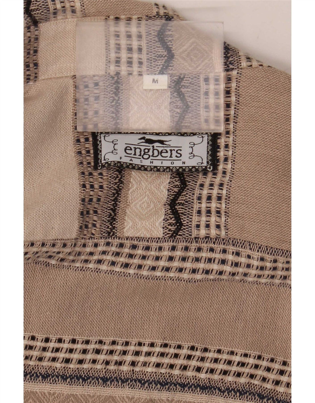 Engbers Chemise Homme Rayé Beige Moyen