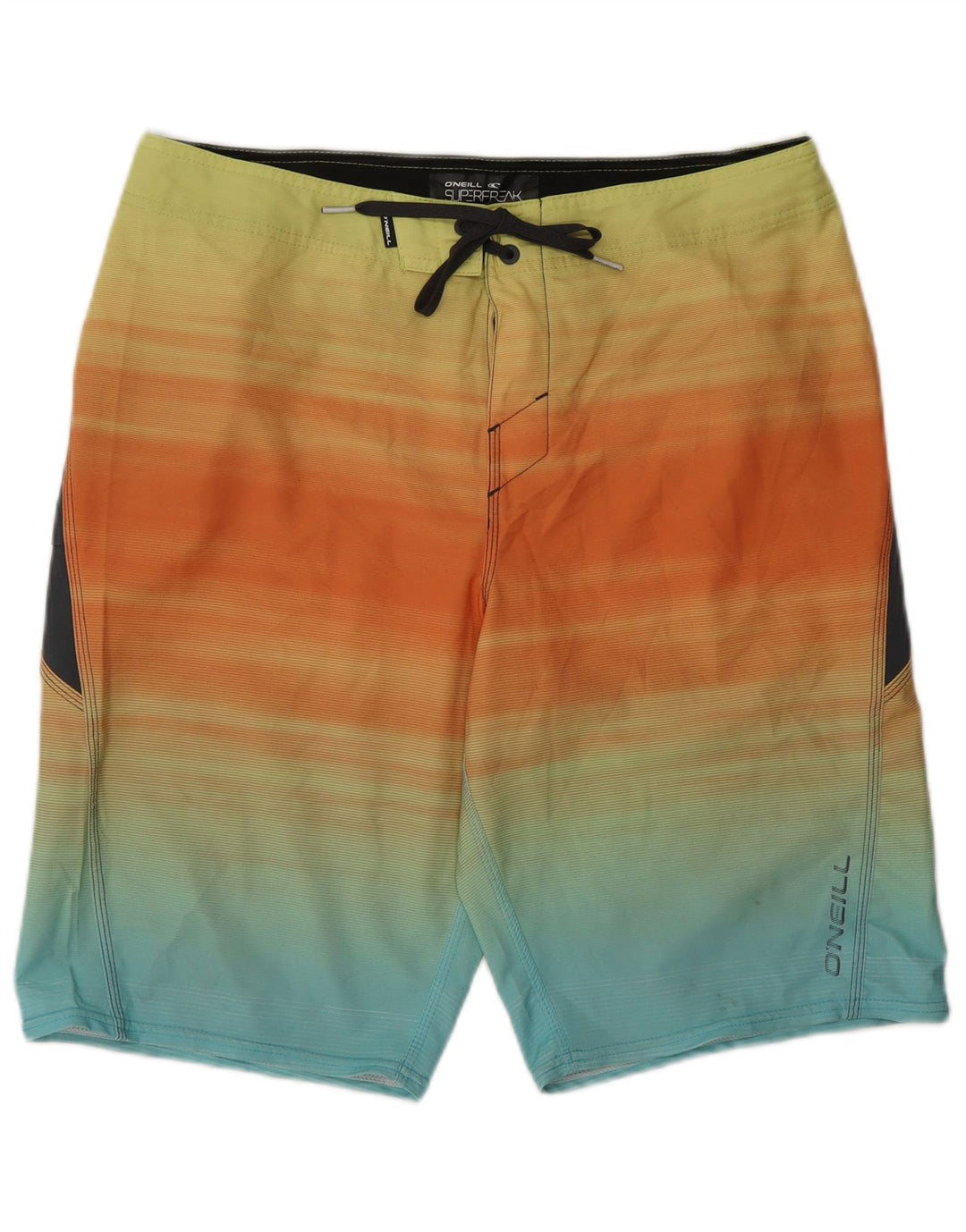 O'NEILL Short de Bain Homme Moyen Rayé Multicolore Polyester
