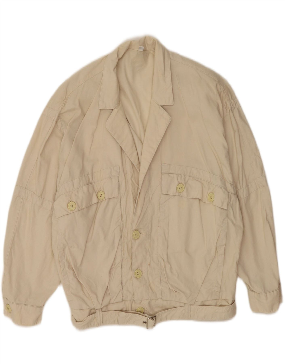 Swinger Veste Bomber Batwing Homme UK 44 2XL Coton Beige