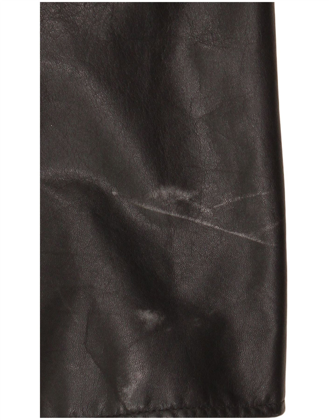 Manteau en cuir homme vintage IT 54 2XL Cuir noir