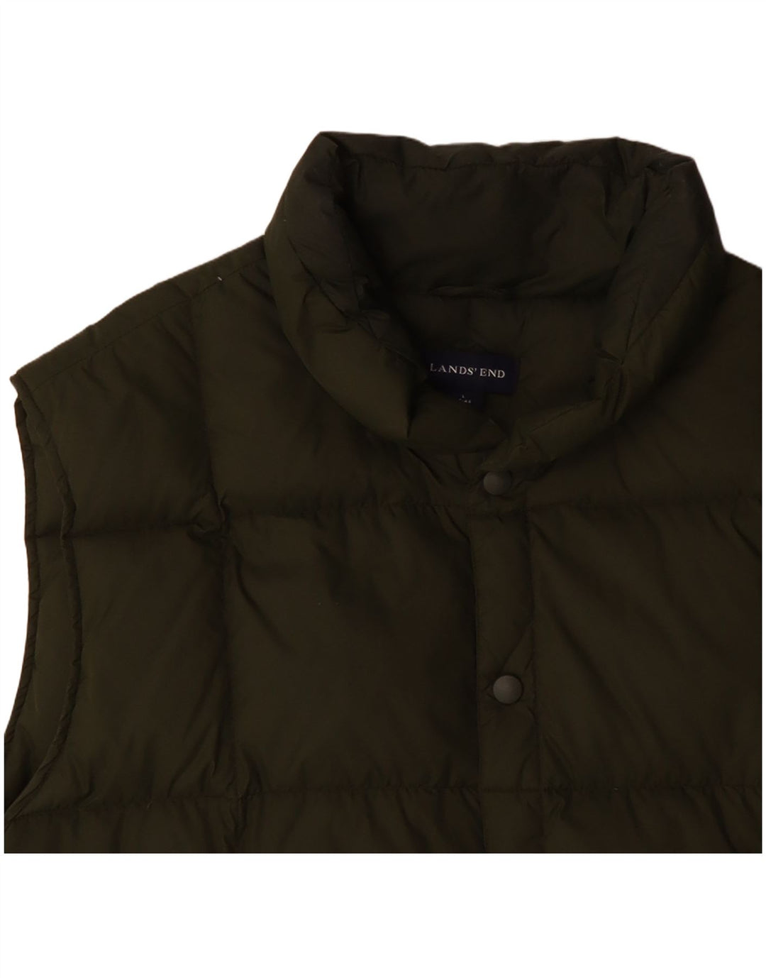 LANDS END Gilet rembourré pour homme UK 40 Large Vert