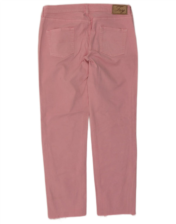 Fay Jean droit femme W31 L27 coton rose