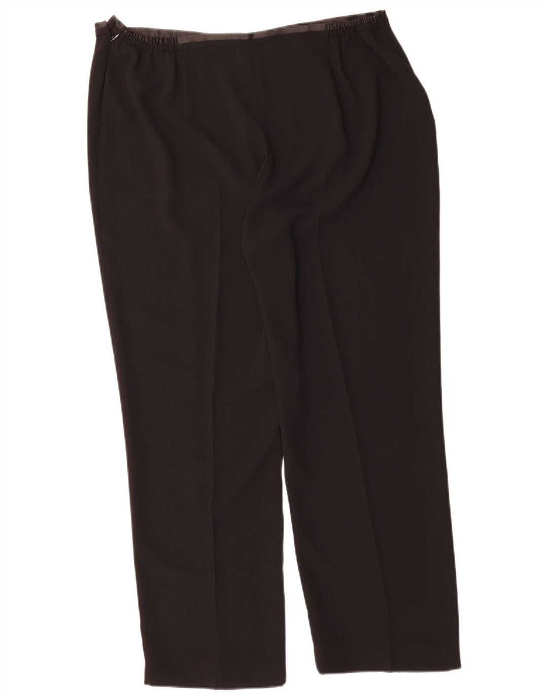 JACQUES VERT Pantalon décontracté droit Femme W36 L30 Noir Polyester