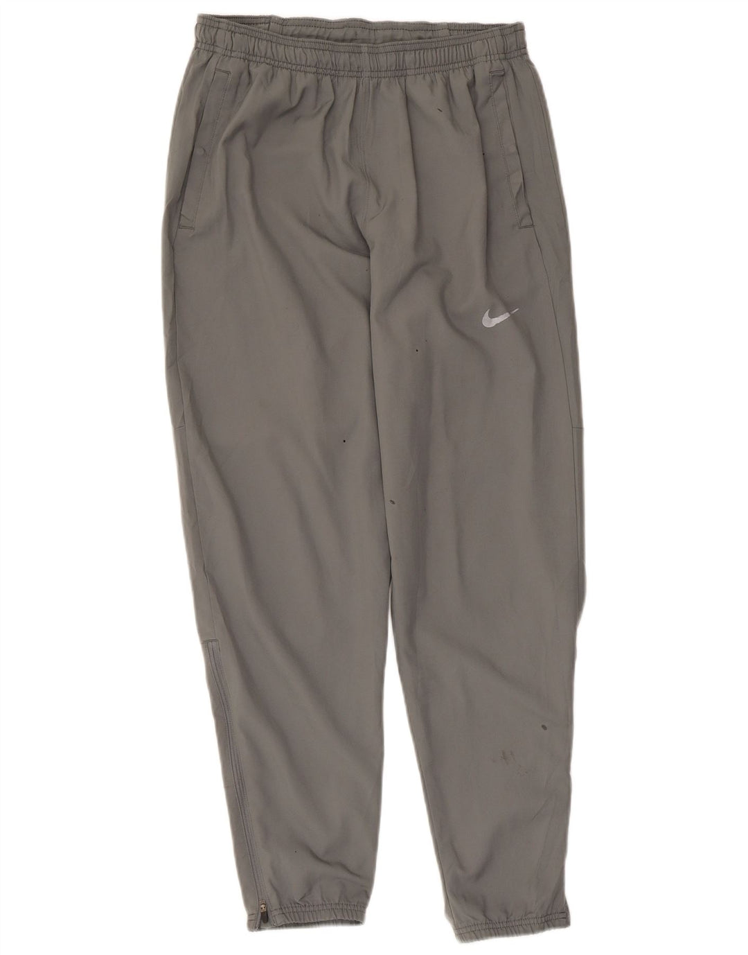 Nike Pantalon de survêtement Dri Fit pour homme Taille S Gris Polyester