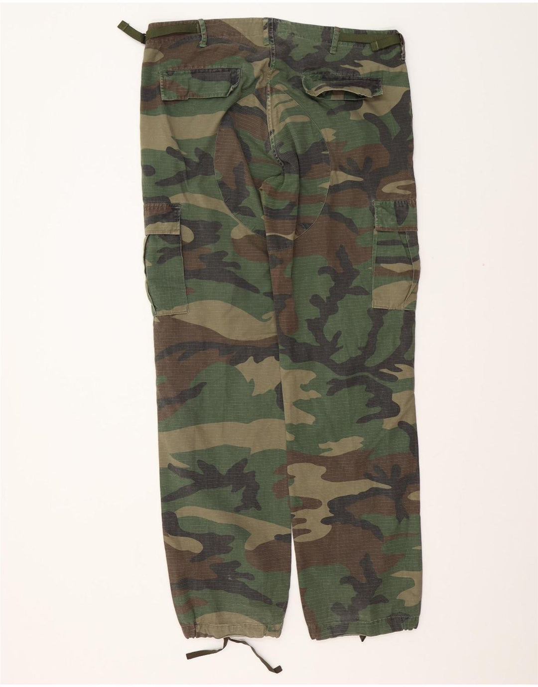 BARROW'S Pantalon Cargo Droit Homme Large W36 L34 Kaki Camouflage