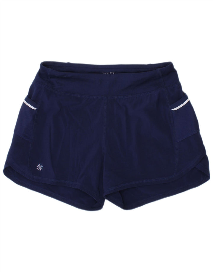 Short de sport ATHLETA Fille 11-12 ans Grand Bleu Marine Polyester