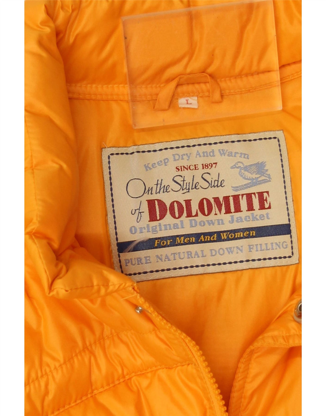 Dolomite Gilet rembourré pour homme UK 40 Large Orange Nylon