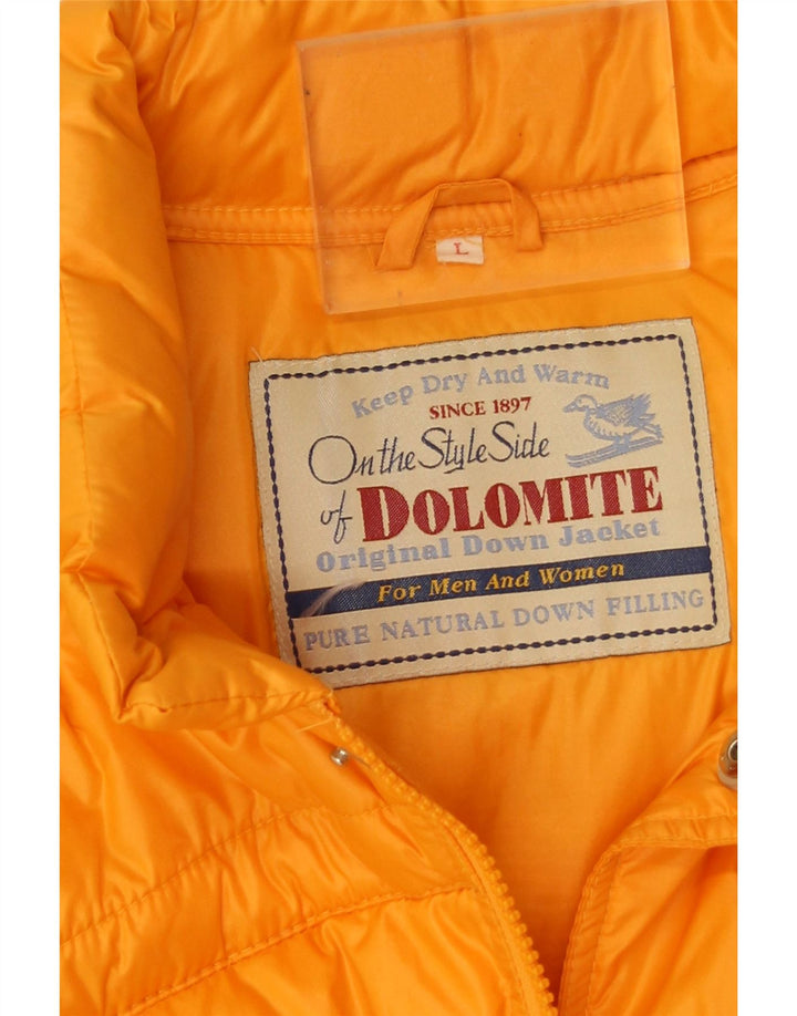 Dolomite Gilet rembourré pour homme UK 40 Large Orange Nylon