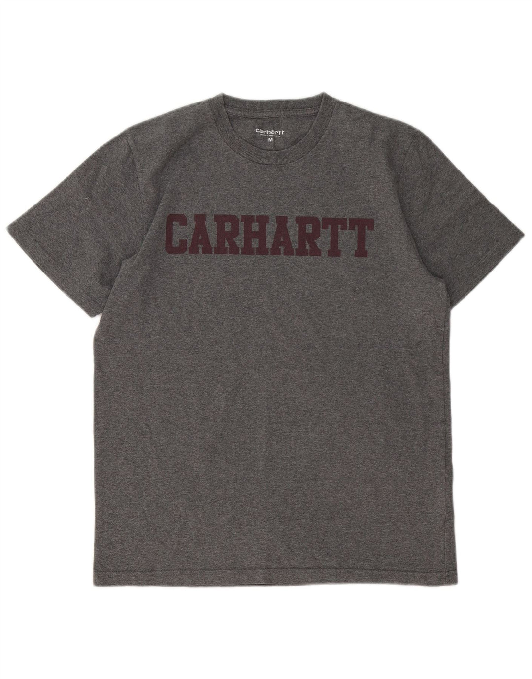 Carhartt T-Shirt Graphique Homme Gris Moyen Coton