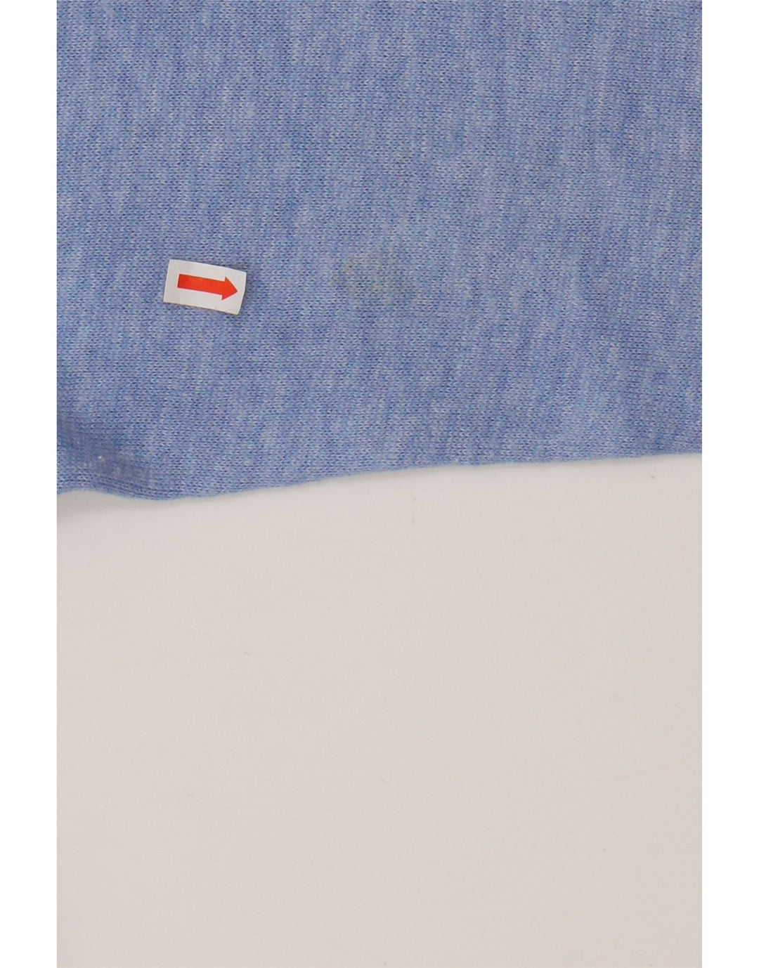 WHITE STUFF Pull cardigan pour femme UK 10 Petit coton moucheté bleu