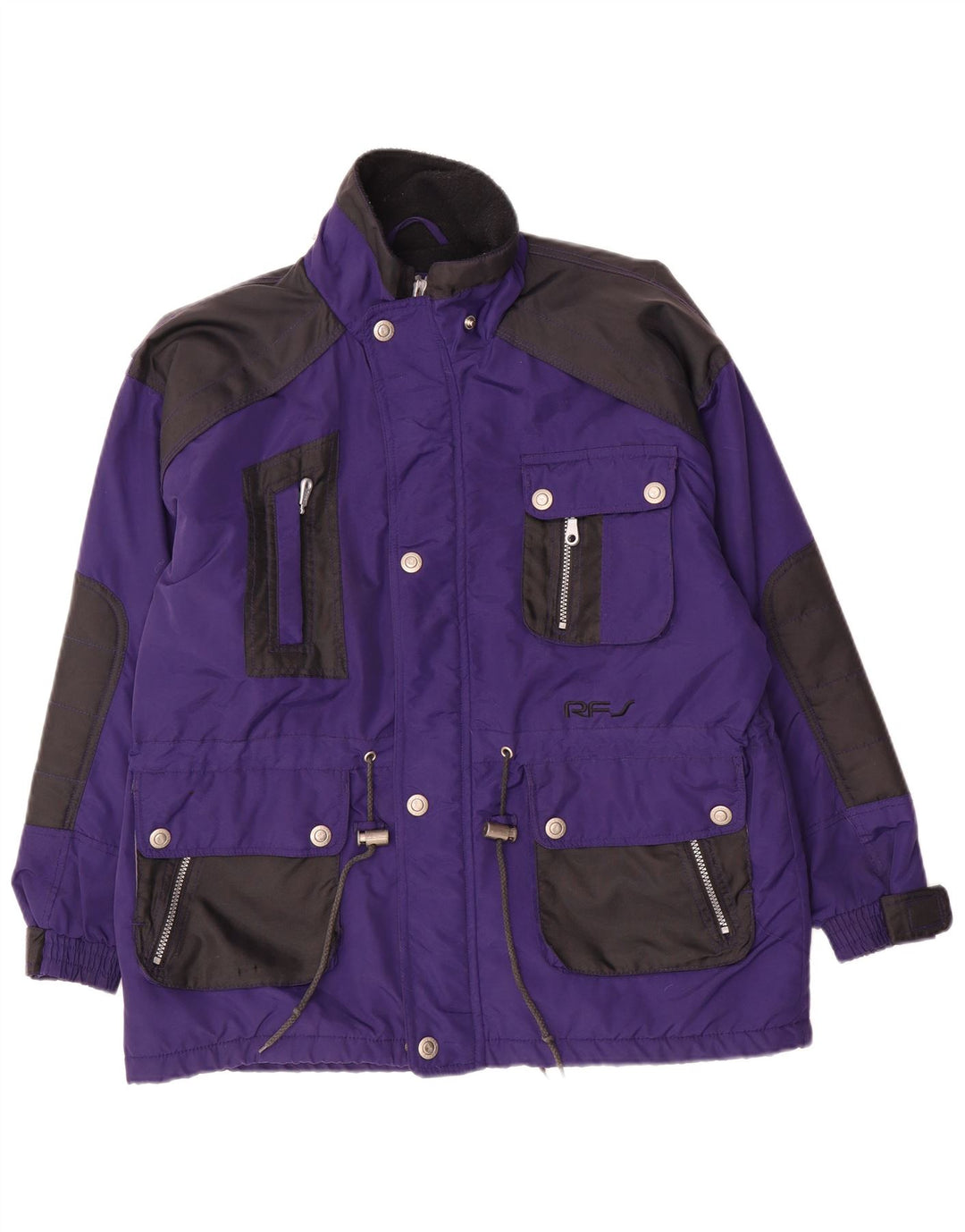 Rodeo Veste Coupe-Vent Garçon 11-12 ans Violet Colorblock Nylon