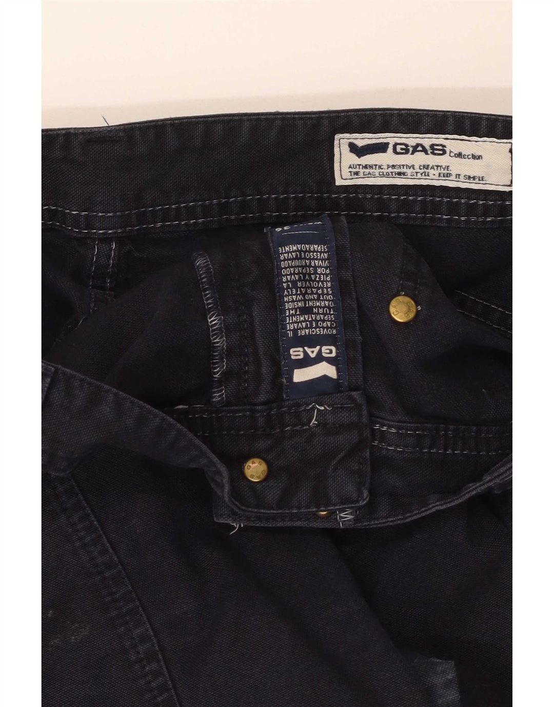 Gas Short Cargo Homme W36 Grand Bleu Marine