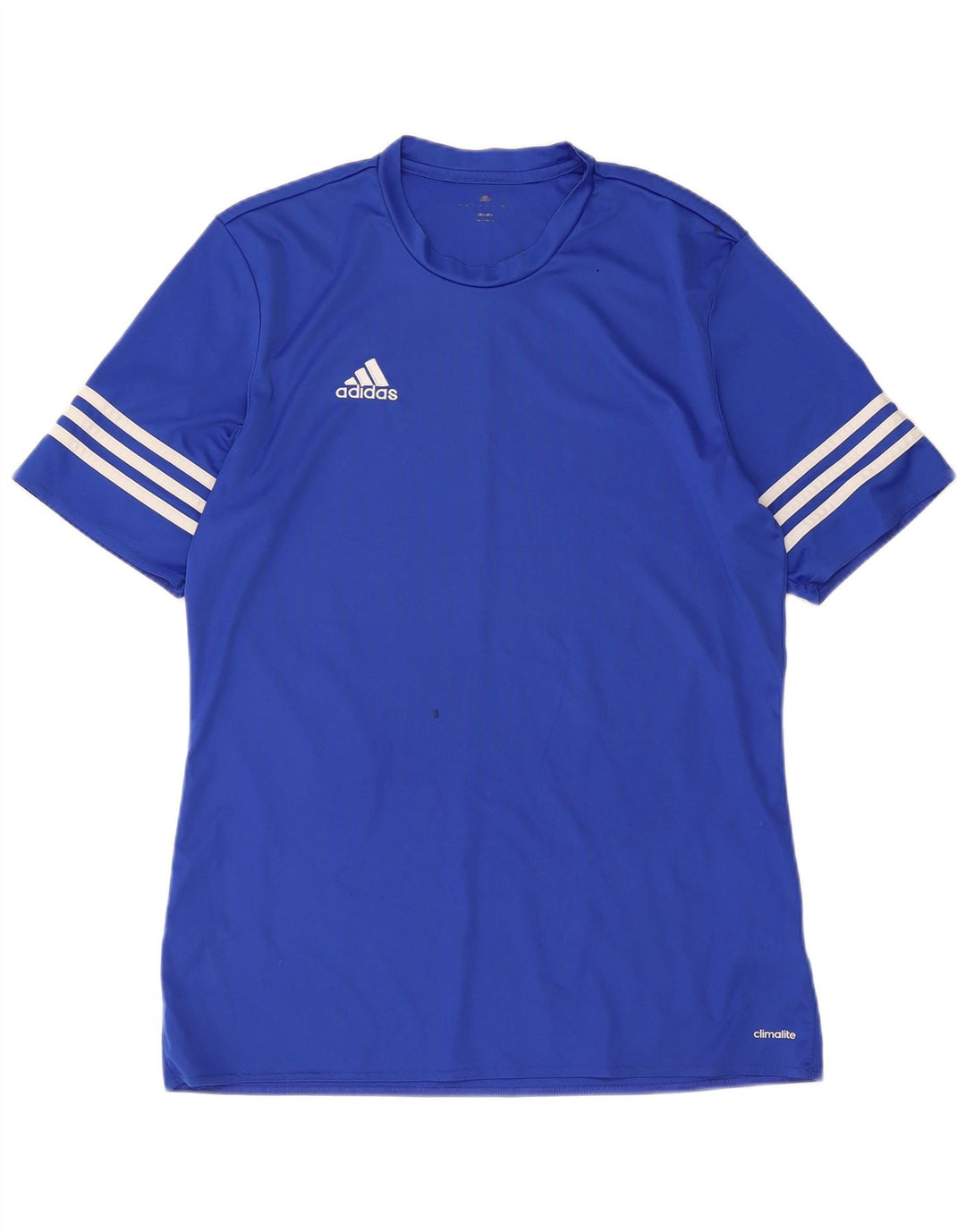 Adidas Homme Climalite T-Shirt Haut Bleu Moyen Polyester