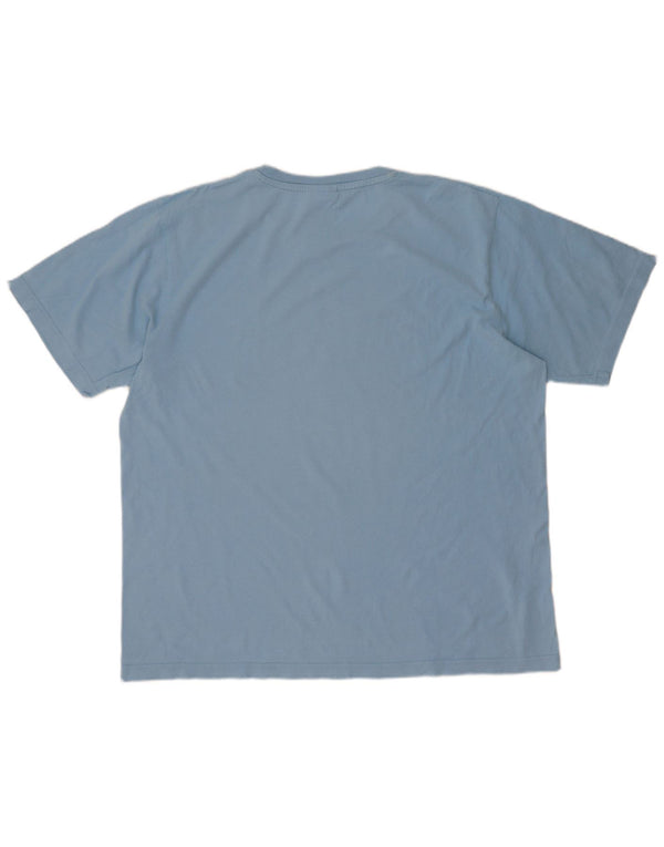 Nike T-shirt graphique pour homme UK 46/48 XL Bleu Coton