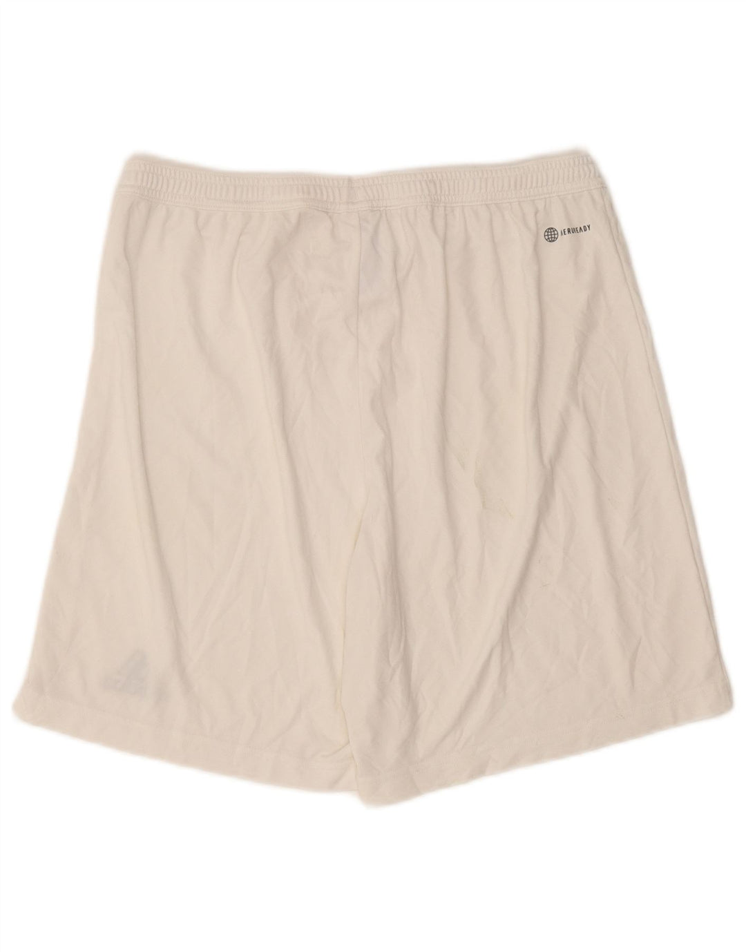 Adidas Short de sport Aeroready pour homme XL Blanc Polyester