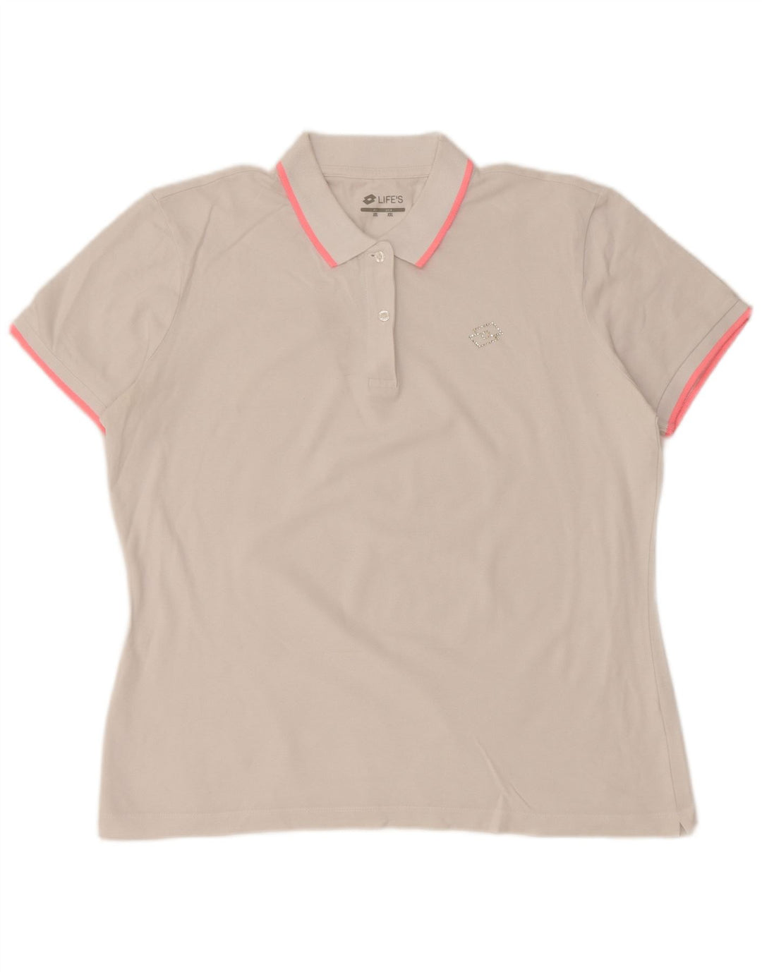 LOTTO Polo Femme UK 20 2XL Blanc