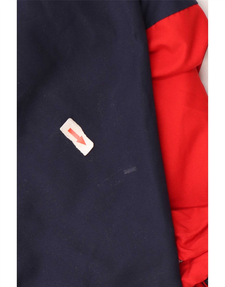 Fila Veste de Survêtement Graphique à Capuche Homme Bleu Marine Moyen Colourblock