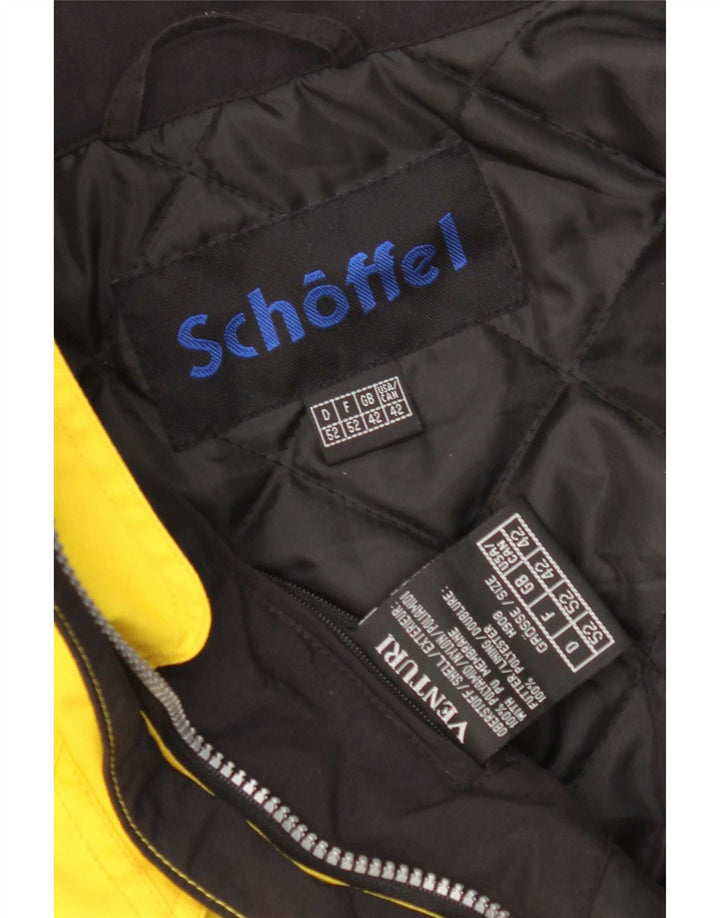 Schoffel Veste de ski pour homme UK 42 XL Jaune Colorblock Nylon