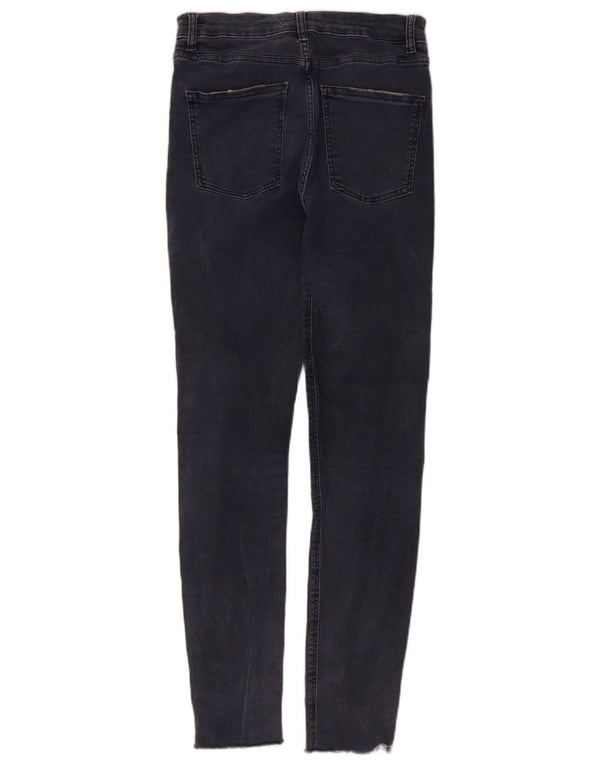 Zara Jean skinny femme EU 38 Small W28 L27 Bleu marine Coton