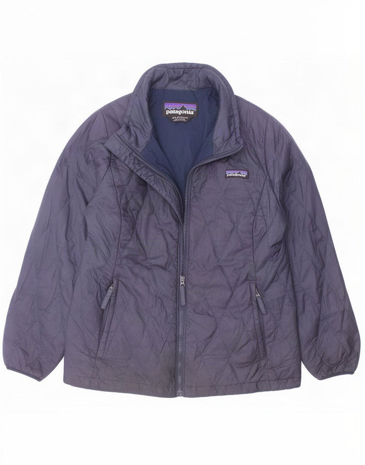 Veste matelassée Patagonia Garçon 9-10 ans Bleu Marine Moyen Polyester