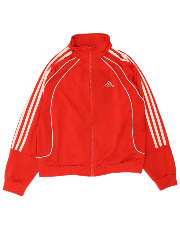 Adidas Veste de Survêtement Fille 11-12 Ans Rouge