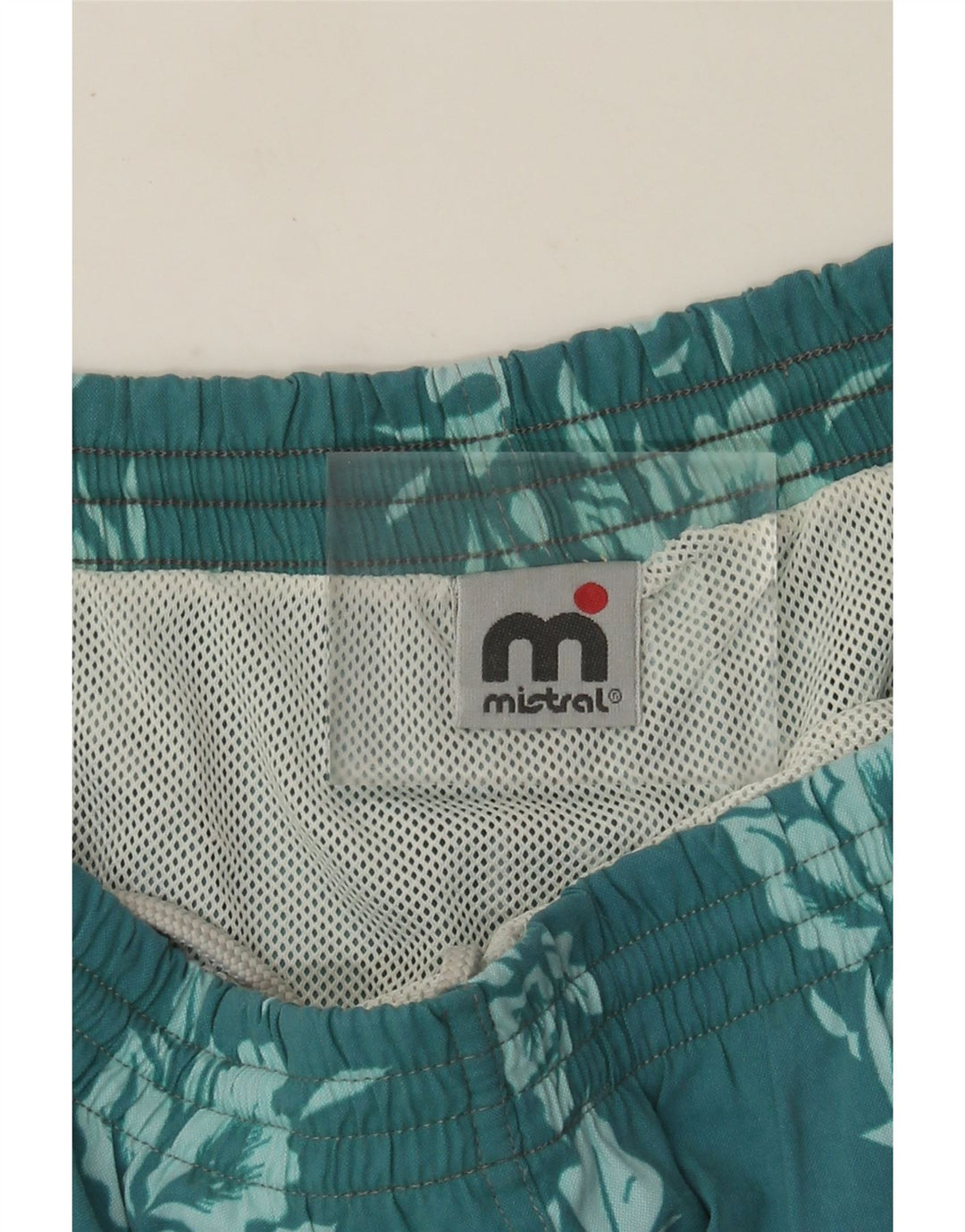 Mistral Short de Bain Homme Bleu Moyen Floral