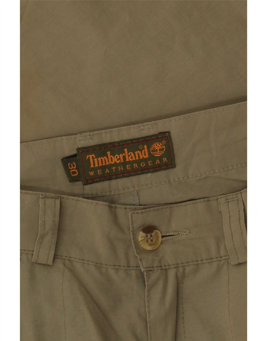 Timberland Pantalon Cargo Droit W30 L30 Homme Kaki