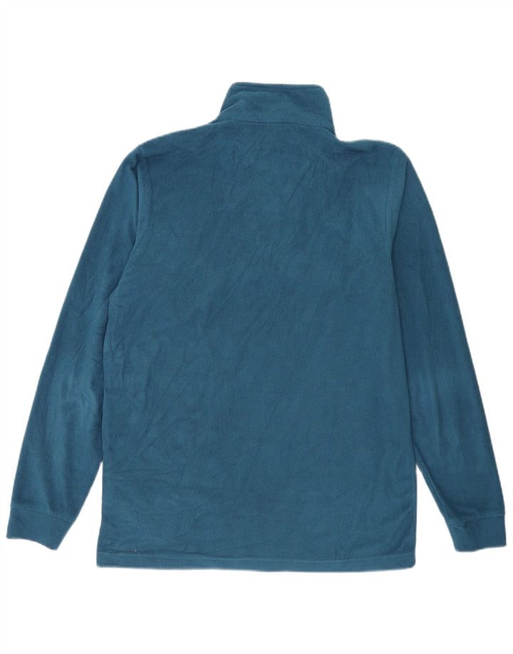 Brugi Pull polaire à col zippé pour homme, grand bleu